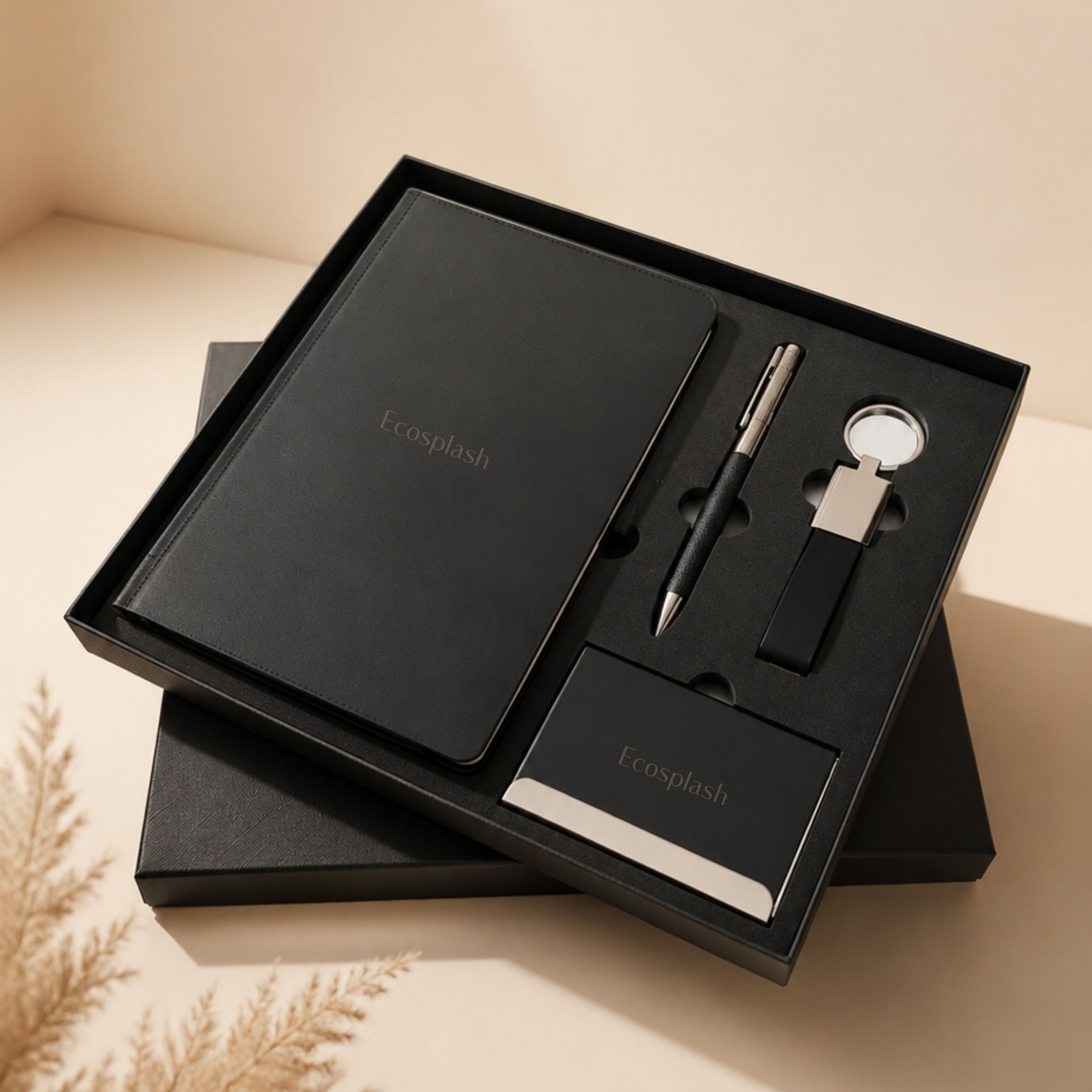 Premium Corporate Black Gift Set